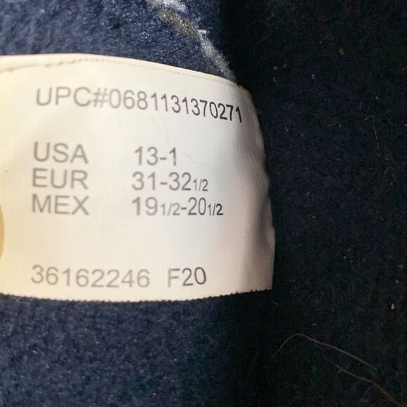 Wonder Nation Boys Size 13-1 Fur Slipper Pizza Burger Give Me Some Space Suede - Picture 8 of 11